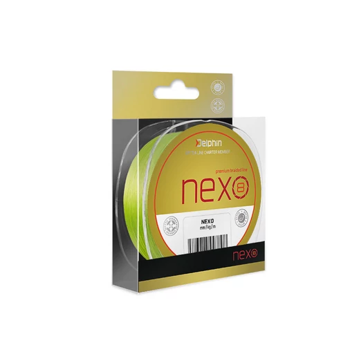Delphin NEXO 8 fluo 300m 0,16mm 21,8lbs fonott zsinór