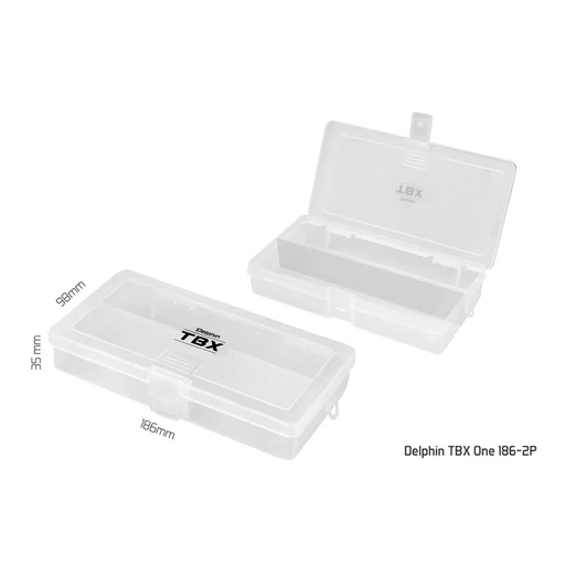 Delphin TBX One 186-2P 186x98x35mm szerelékes doboz