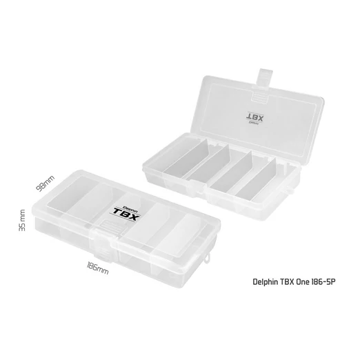 Delphin TBX One 186-5P 186x98x35mm szerelékes doboz