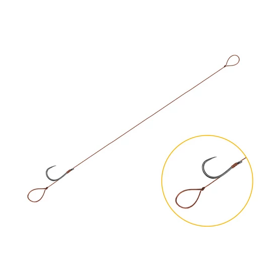 Delphin Proxi 8 Loop 6db, 8cm #8 SM feeder kötött horog