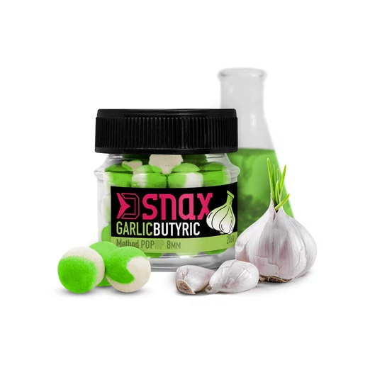 Delphin D SNAX POP csali 8mm 20g - fokhagyma-vajsav