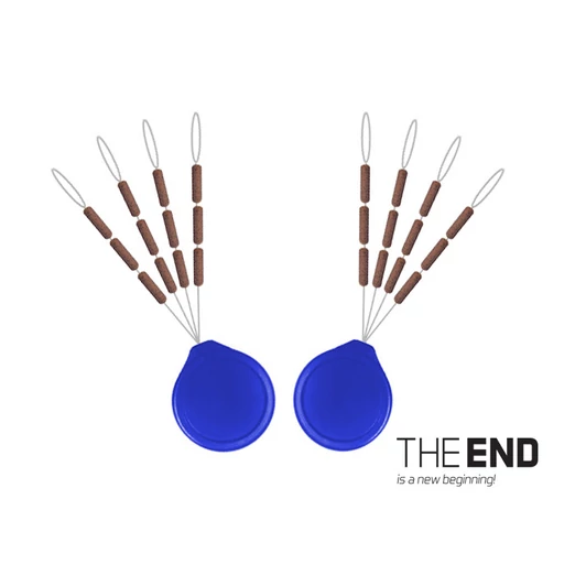 Delphin THE END Volfrám stopper 24db, 2x7mm G-ROUND