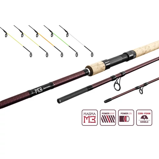 Delphin MAGMA M3 Duo feeder 3 rész 330-390cm 100g feeder bot