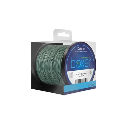Delphin BOXER zöld 1100m 0,50mm 41,7kg fonott zsinór