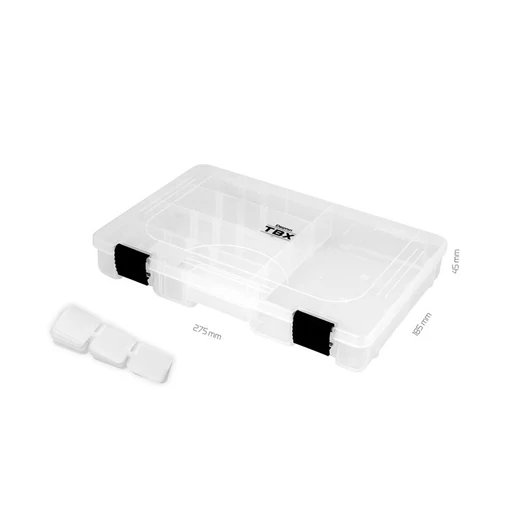 Delphin TBX One 275-5P Clip 275x185x45mm, szerelékes doboz