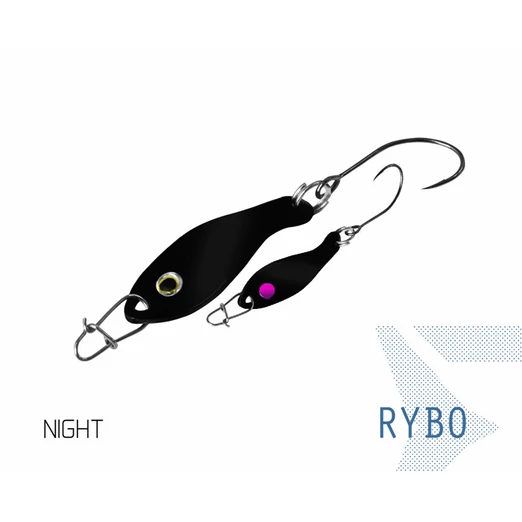 Delphin RYBO 0.5g NIGHT kanál villantó