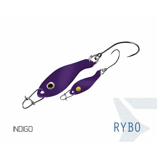 Delphin RYBO 0.5g INDIGO kanál villantó