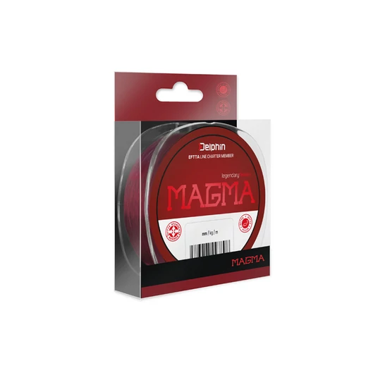Delphin MAGMA bordó 0,234mm 10,3lbs 200m monofil zsinór