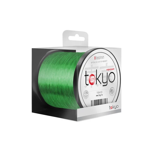 Delphin TOKYO fluo zöld 0,33mm 18lbs 4600m monofil zsinór