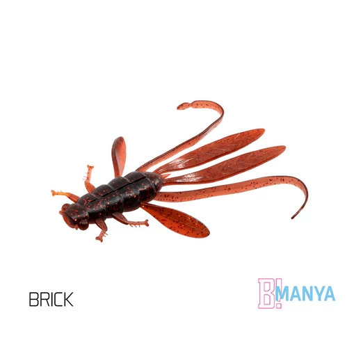 Delphin MANYA UVs nimfa 5db 10.5cm BRICK
