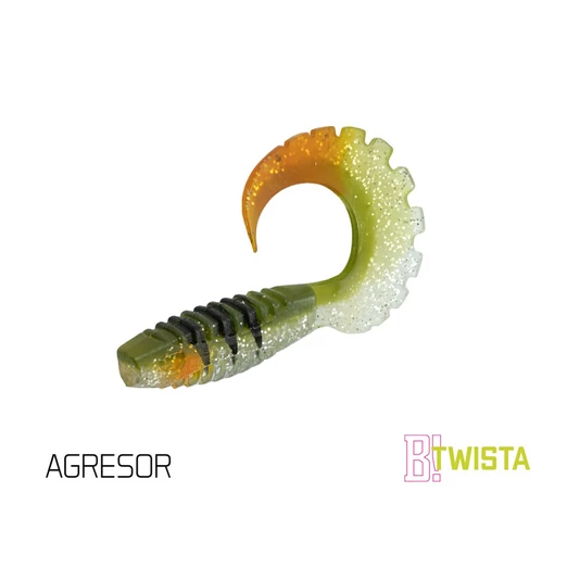 Delphin TWISTA UVs 6x 5db 8cm AGRESOR Duopack Box