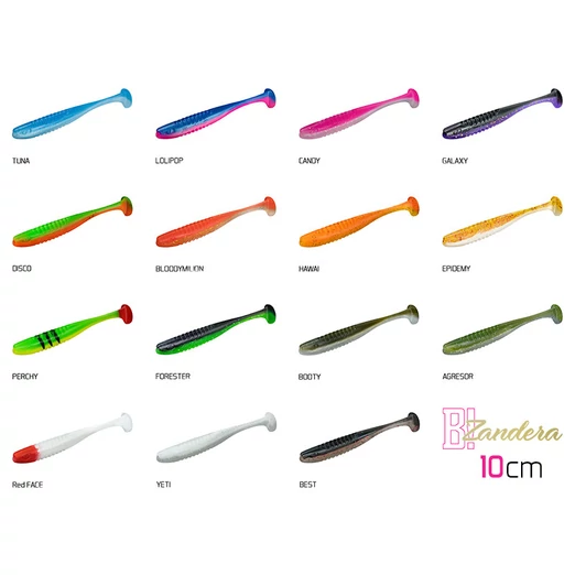 Delphin ZANDERA UVs Mix 5db 15cm