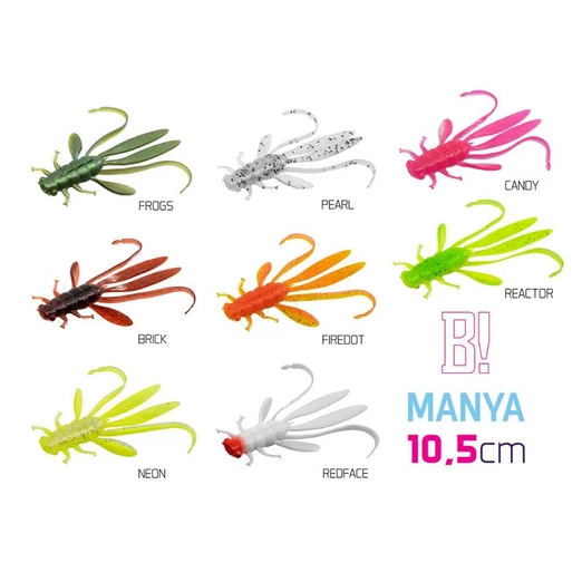 Delphin MANYA UVs 6x 5db 10.5cm MIX Duopack Box