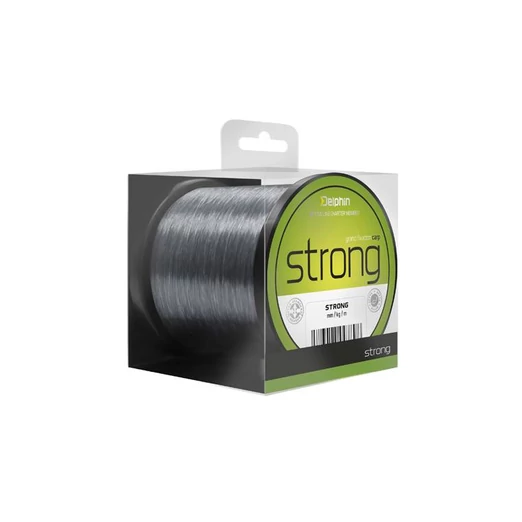 Delphin Strong Carp szürke 0,32mm 19,4lbs 1200m monofil zsinór
