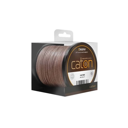 Delphin Caton barna 0,63mm 1000m fonott zsinór