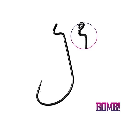 Delphin Bomb D-Shot OFFS Worm 4 5pcs hook