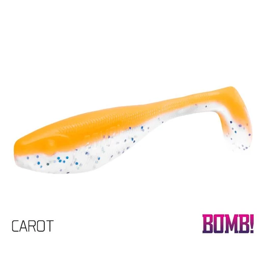 Delphin Bomb Fatty 10 cm Carot gumihal 5db
