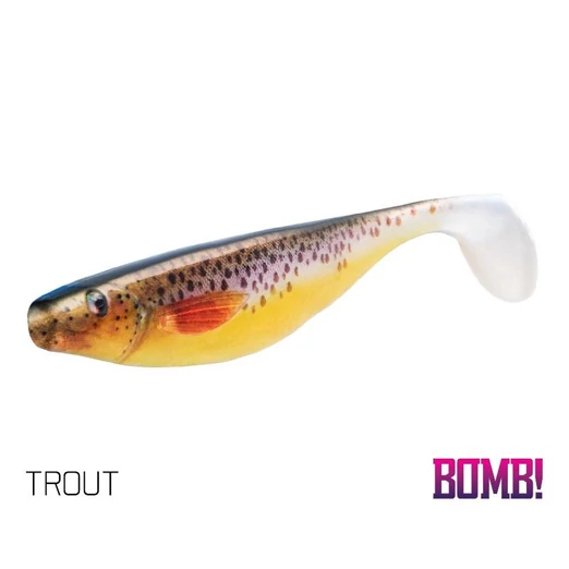 Delphin Bomb Hypno 9 cm 3D Trout gumihal 3db