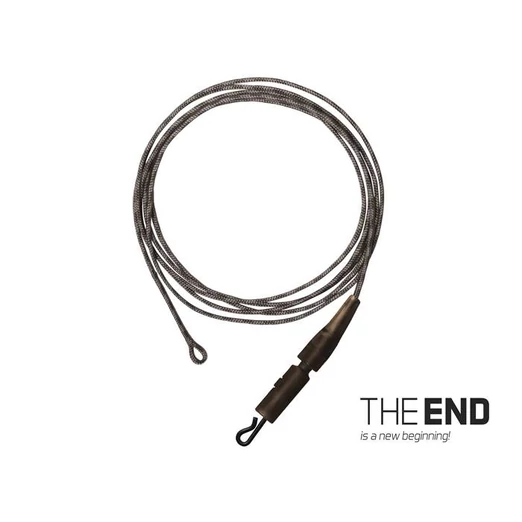 Delphin The End Leadcore+PIN clip 100cm/45lbs 3db előke