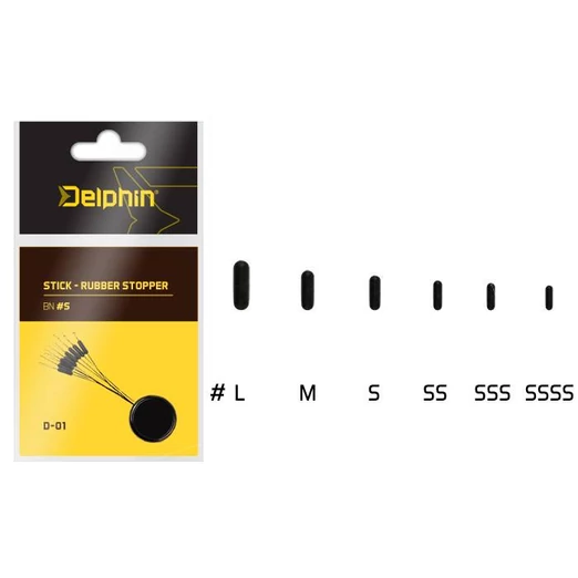 Delphin Stick - Rubber stopper S 10db