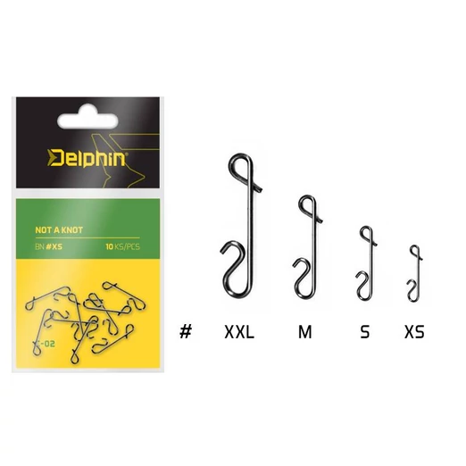 Delphin C-02 BN/XXL not a knot kapocs 10db