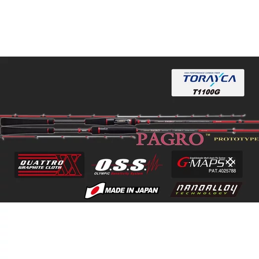 Graphiteleader Pagro Prototype Gpps-702ML R-Fast 2,08m Max100g spinning pergető bot