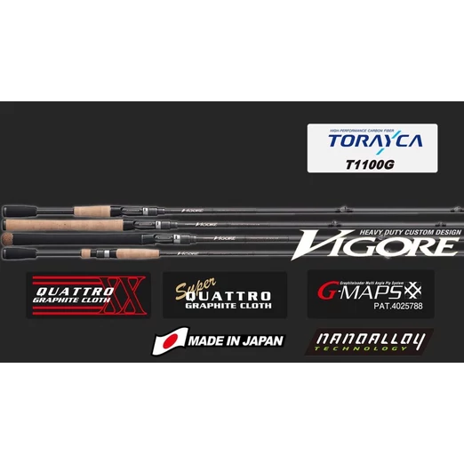 Graphiteleader Vigore 20 GVIGS 610ML R-Fast 2,08m 1/16-3/8 OZ pergető horgászbot