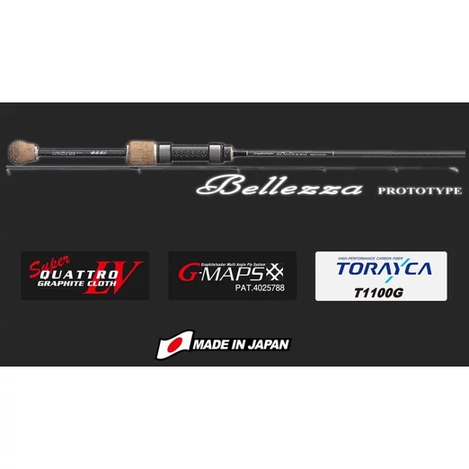 Graphiteleader Bellezza Prototype 21 GBLZPS 612UL-T Fast 1,85m 1-6g Ultra Light pergető horgászbot