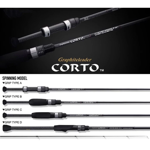 Graphiteleader Corto 22gCors 802ML-HS Fast 2,44m 20g Medium Light pergető horgászbot