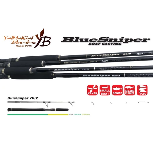 Yamaga Blanks Blue Sniper 70/2 2,14m 20-60g spinning tengeri bot