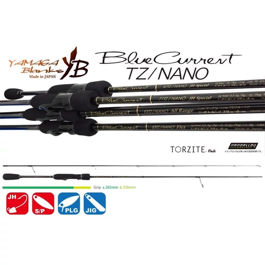 Yamaga Blanks Blue Current 67tz Nano 2,02m 5g pergető horgászbot