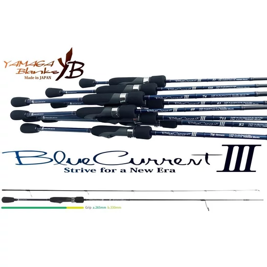 Yamaga Blanks Blue Current III 69 2,07m 0,3-7g pergető horgászbot