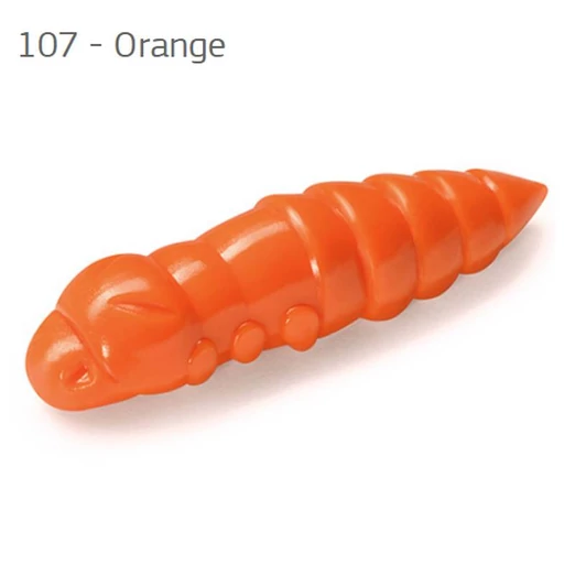 FishUp Pupa Orange 0,9 (22mm), color:107, 12db; plasztik csali