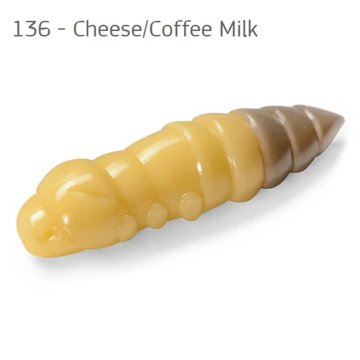 FishUp Pupa Cheese/Coffee Milk 1,5 (38mm), color:136, 8db; plasztik csali