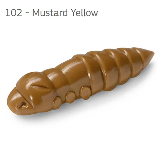 FishUp Pupa Mustard Yellow 1,2 (32mm), color:102, 10db; plasztik csali