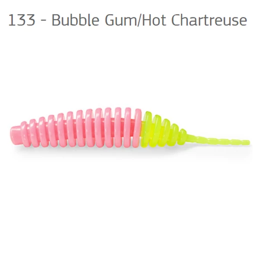 FishUp Tanta Bubble Gum/Hot Chartreuse 2,5 (64mm) 8db plasztik csali