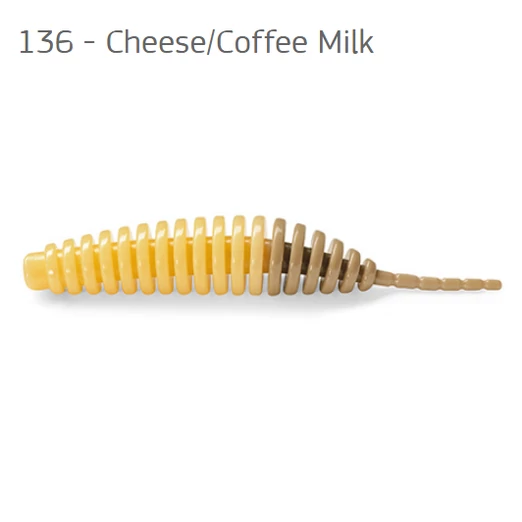FishUp Tanta Cheese/Coffee Milk 2,5 (61mm), color:136, 8db; plasztik csali