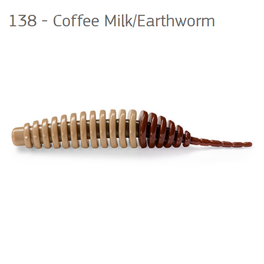 FishUp Tanta Coffee Milk/Earthworm 2,5 (61mm) 8db plasztik csali