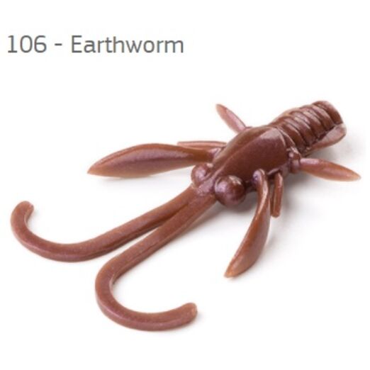 Fishup Baffi Fly Earthworm 38mm 10db plasztik csali