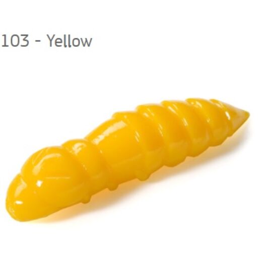 Fishup Pupa Yellow 38mm 8db plasztik csali