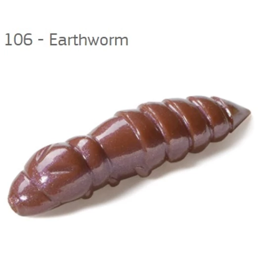 Fishup Pupa Earthworm 38mm 8db plasztik csali
