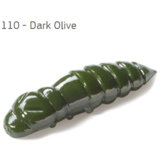Fishup Pupa Dark Olive 30mm 10db plasztik csali