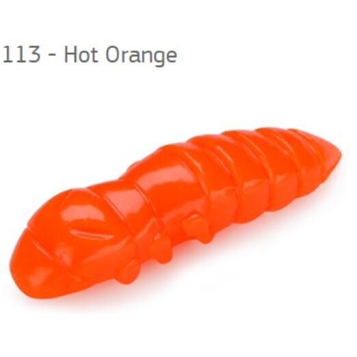 Fishup Pupa Hot Orange30mm 10db plasztik csali