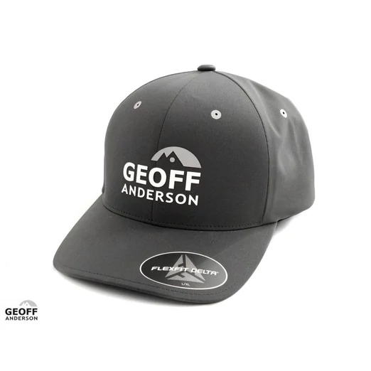 Geoff Anderson FlexFit Delta szürke baseball sapka - S/M