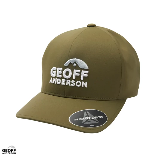 Geoff Anderson Flexfit Delta green S/M baseball sapka