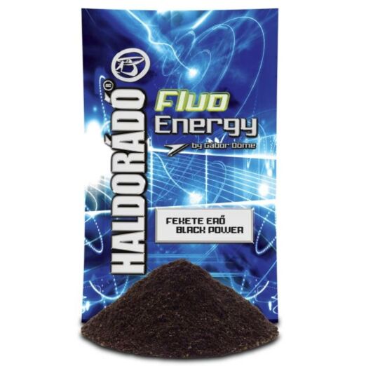 Haldorádó Fluo energy etetőanyag 800g fekete Erő
