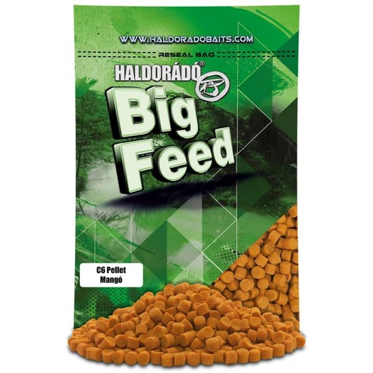Haldorádó Big Feed - C6 Pellet - Mangó 700g  6 mm