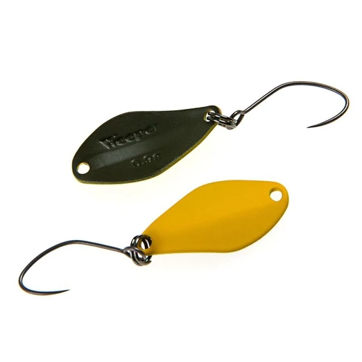 Nories Masukuroto Weeper 20mm 0.9g #038 kanál villantó (Gelb / Oliv)