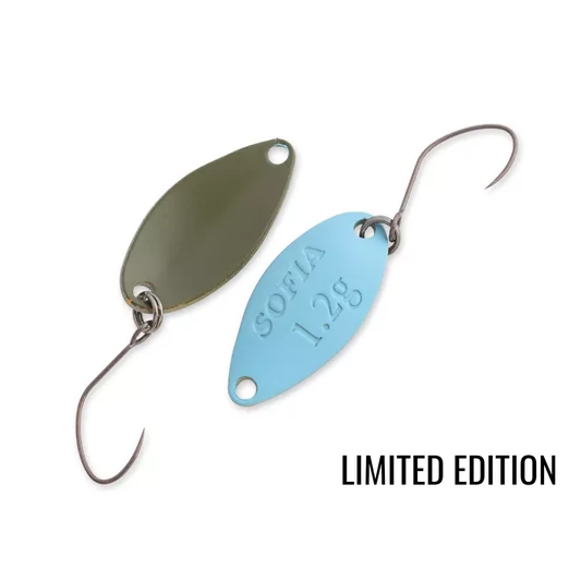 Nories Masukuroto Sofia 22mm 1.2g JP006 kanál villantó (LIGHT BLUE OLIVE)