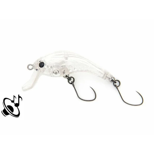 Nories Rush Bell 33 wobbler 33mm 1,9g (109) Gin Clear